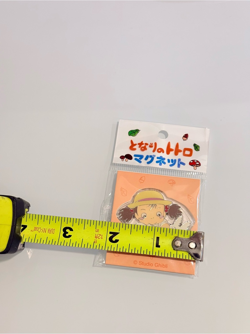 Studio Ghibli Mei & White Totoro Enamel Magnet My Neighbor Totoro Official Japan - Picture 5 of 5